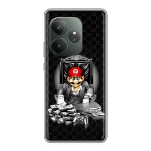 Чохли з крутими принтами для Realme GT 6T - (PREMIUMPrint) (Супер Маріо)