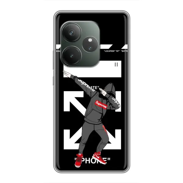Чехол с принтом «Суприм» для Realme GT 6T Чехол с принтом «Суприм» для Realme GT 6T