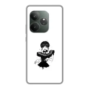 Чохли Венсдей на Realme GT 6T Уенсдей (AlphaPrint) (танець Венздей)