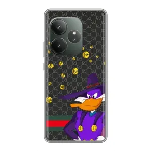 Бренднові Чохли для Realme GT 6T - (PREMIUMPrint) (Утка Гуччі)