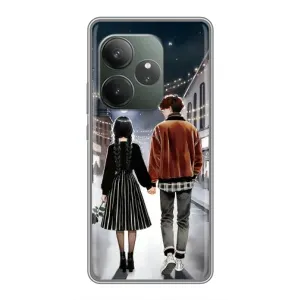 Чохол з принтом «Венздей та Тайлер» для Realme GT 6T