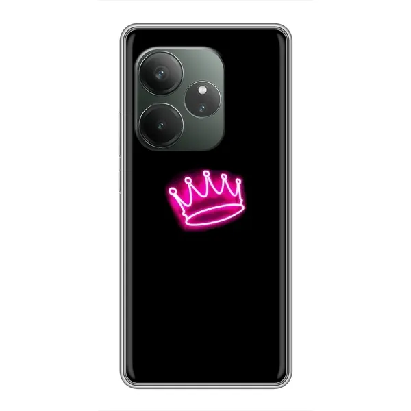 Чехол с принтом «Яркая корона» для Realme GT 6T