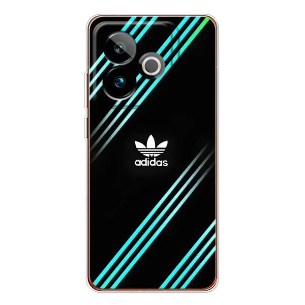Чехол с принтом «Адидас с полосами» для Realme GT 7