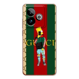 Брендновые Чехлы для Realme GT 7 - (PREMIUMPrint) (Барт ГУЧЧИ)