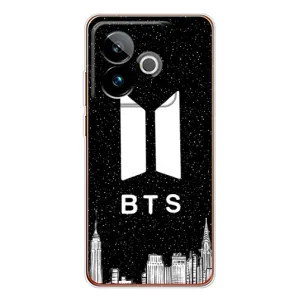 Чехлы BTS для Realme GT 7 (AlphaPrint) (БТС Лого)