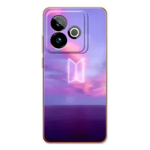 Чехлы BTS для Realme GT 7 (AlphaPrint) (BTS логотип)