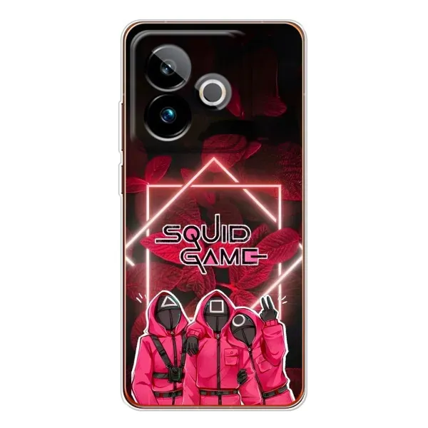 Чехол с принтом «Охранники Игра кальмара» для Realme GT 7