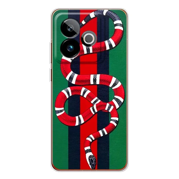 Чехол с принтом «Gucci змия» для Realme GT 7