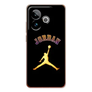 Чехлы для Realme GT 7 - с картинкой JORDAN (AlphaPrint) (Jordan Gold)