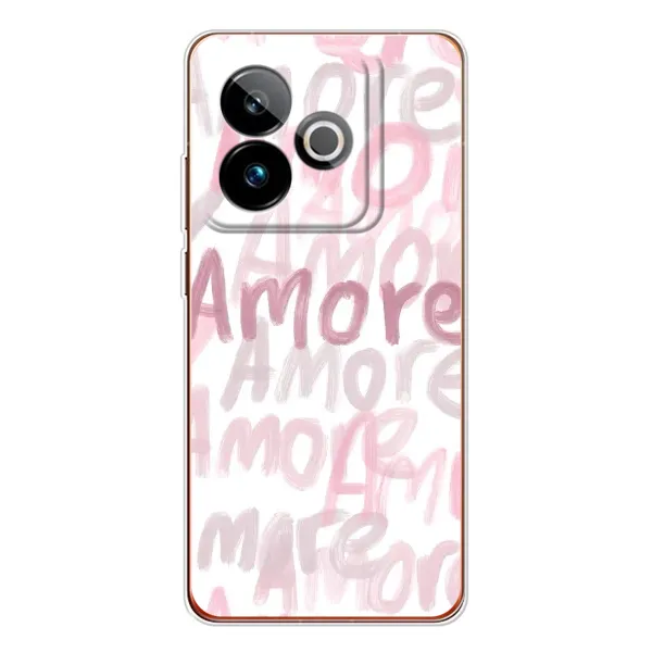 Чехол с принтом «Аморе любовь» для Realme GT 7