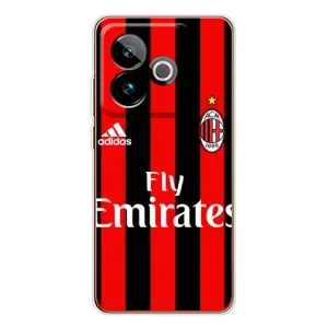 Чехлы для Realme GT 7 (VPrint) - Футбольные клубы (Milan)