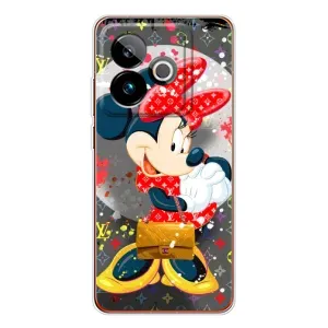 Чохол Disney Mouse Realme GT 7 (PREMIUMPrint) (Minni з бантіком)