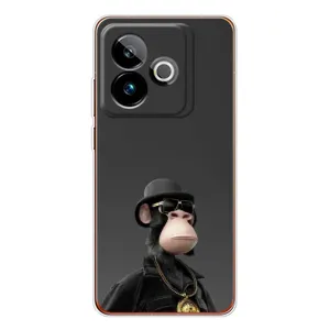Чехлы с Обезьянами NFT для Realme GT 7 (AlphaPrint) (Обезьяна NFT)
