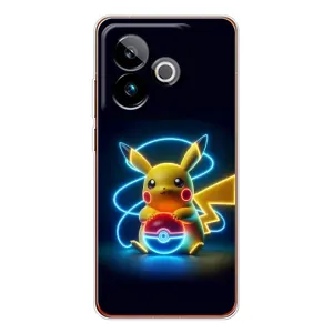 Чехол с Пикачу на Realme GT 7 (Покемон)