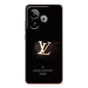 Чехлы Луи Витон для Realme GT 7 (AlphaPrint - LOUIS VUITTON) (ремешок LV)
