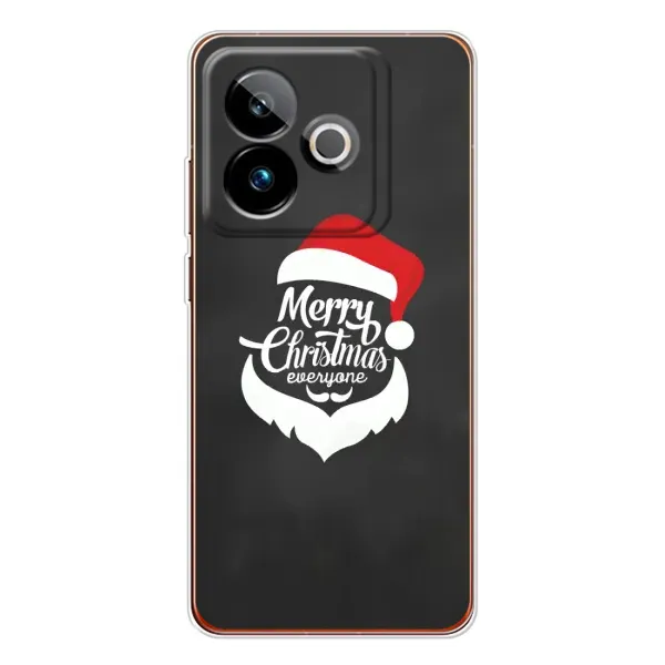 Чехол с принтом «Санта Крисмас» для Realme GT 7 Чехол с принтом «Санта Крисмас» для Realme GT 7
