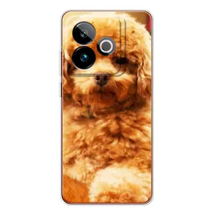 Чехлы с собаками для Realme GT 7 (VPrint) (Щенок Бишон)