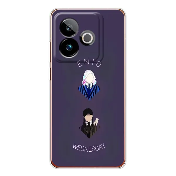 Чехол с принтом «Уэнздей и подруга» для Realme GT 7