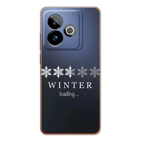 Чехол с принтом «Winter loading» для Realme GT 7 Чехол с принтом «Winter loading» для Realme GT 7