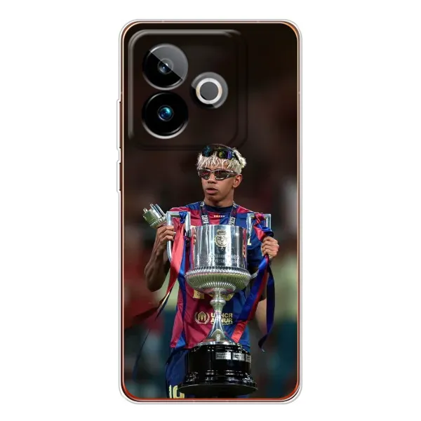 Чохол з принтом «Ямаль з кубком» для Realme GT 7 Чохол з принтом «Ямаль з кубком» для Realme GT 7