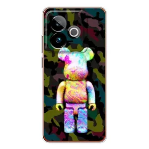 Чехлы для Realme GT 7 - Bearbrick Louis Vuitton (PREMIUMPrint) (Яркий Bearbrick)