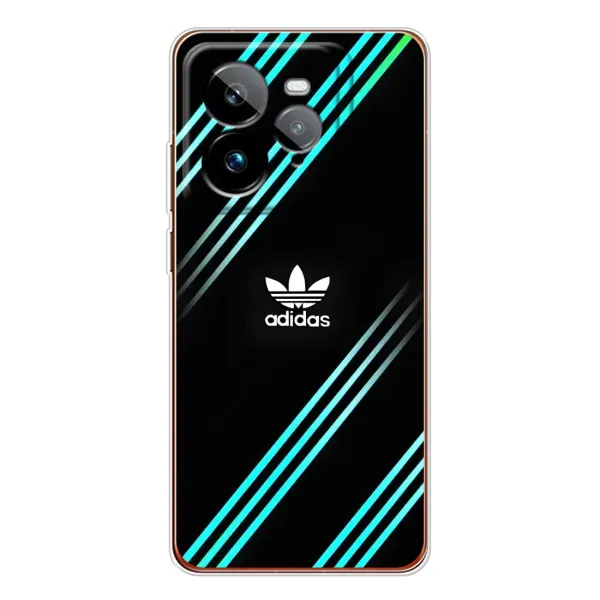 Чохол з принтом «Адідас з полосами» для Realme GT 7Pro Чохол з принтом «Адідас з полосами» для Realme GT 7Pro