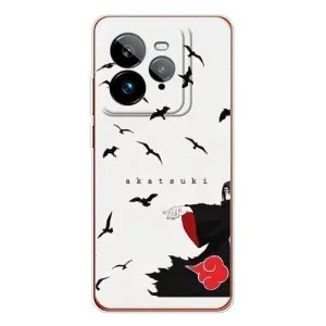 Чехлы на тему: Итачи Учиха для Realme GT 7Pro (AlphaPrint) (Akatsuki)