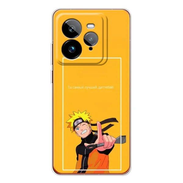 Чехол с принтом «Аниме Наруто» для Realme GT 7Pro