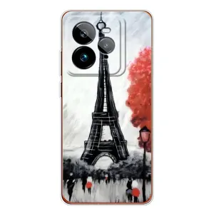 Чохол Ейфелева Вежа Realme GT 7Pro - (AlphaPrint) (Вежа в Парижі)