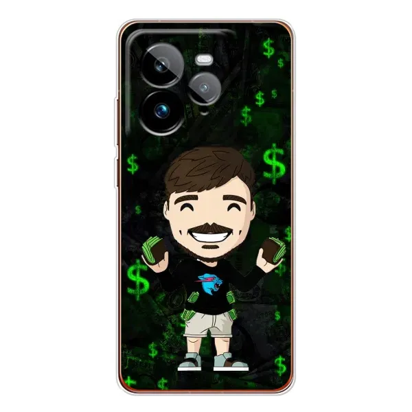 Чехол с принтом «Блогер Beast» для Realme GT 7Pro