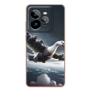Чехол с мемом Тралалело тралала на Realme GT 7Pro (Бомбардини гусини)