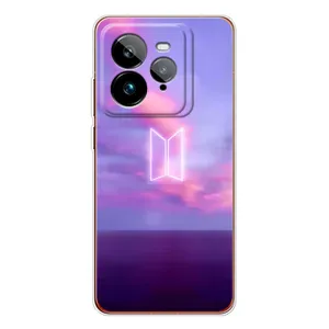 Чехлы BTS для Realme GT 7Pro (AlphaPrint) (BTS логотип)