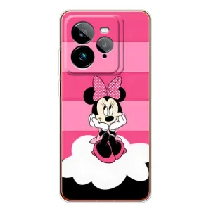 Міккі Маус чохол для Realme GT 7Pro (AlphaPrint - Мультяшні) (Дівчинка Maus)
