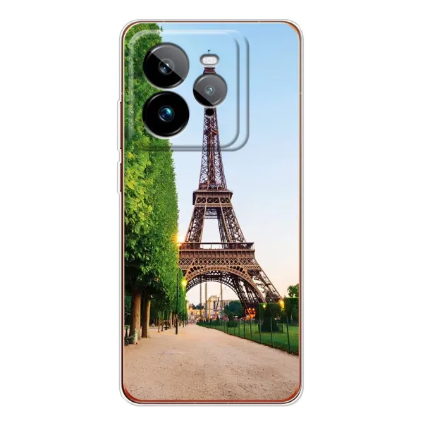 Чехол с принтом «Дорога в Париж» для Realme GT 7Pro