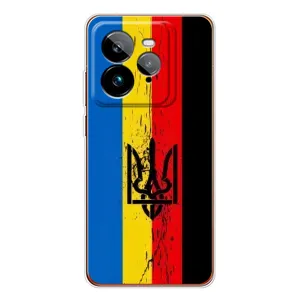 Украинские Чехлы для Realme GT 7Pro с картинкой УПА (AlphaPrint) (Прапор УПА)
