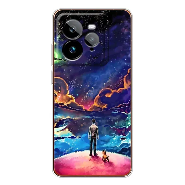 Чохол з принтом «Вид Галактики» для Realme GT 7Pro