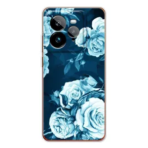 Чехлы (ART) Цветы на Realme GT 7Pro (VPrint) (Блактині бутони)