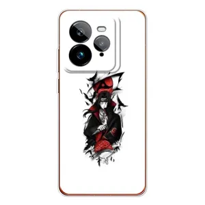 Чехлы на тему: Итачи Учиха для Realme GT 7Pro (AlphaPrint) (Итачи с атрибутами)
