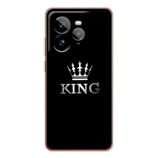 Чохол з принтом «KING» для Realme GT 7Pro Чохол з принтом «KING» для Realme GT 7Pro