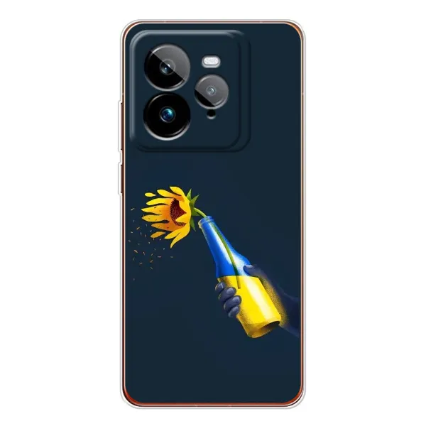 Чохол з принтом «Коктель молотова» для Realme GT 7Pro