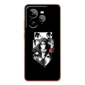 Чехлы на тему: Итачи Учиха для Realme GT 7Pro (AlphaPrint) (коллаж Итачи)