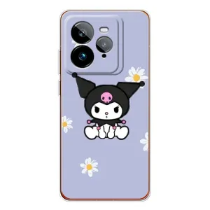 Чехол с кроликом Куроми на Realme GT 7Pro (Куроми в цветах)