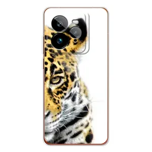 Чехлы с картинками животных Realme GT 7Pro (Леопард)