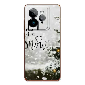 Новогодние, Праздничные Чехлы для Realme GT 7Pro - 2024 год (Let it snow)