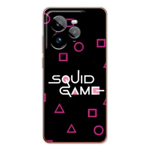 Чехол Гра в кальмара для Realme GT 7Pro (Паттерн Игра кальмара)