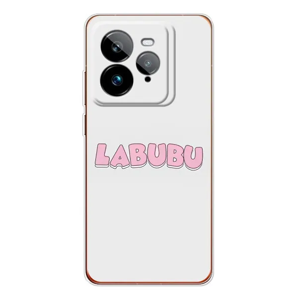 Чохол з принтом «Лого Лабубу» для Realme GT 7Pro