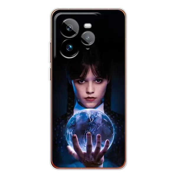 Чехол с принтом «Магическая сфера Уэнздей» для Realme GT 7Pro