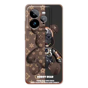 Круті Чохли Луі Віттон для Realme GT 7Pro (AlphaPrint) (Ведмідь Луі Вітон)