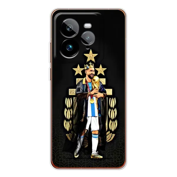 Чехол с принтом «Месси Король» для Realme GT 7Pro