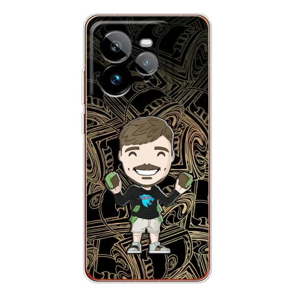 Чехол с принтом «Mister Beast» для Realme GT 7Pro